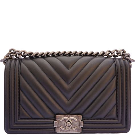 nude chanel boy bag chevron|chanel boy bag price.